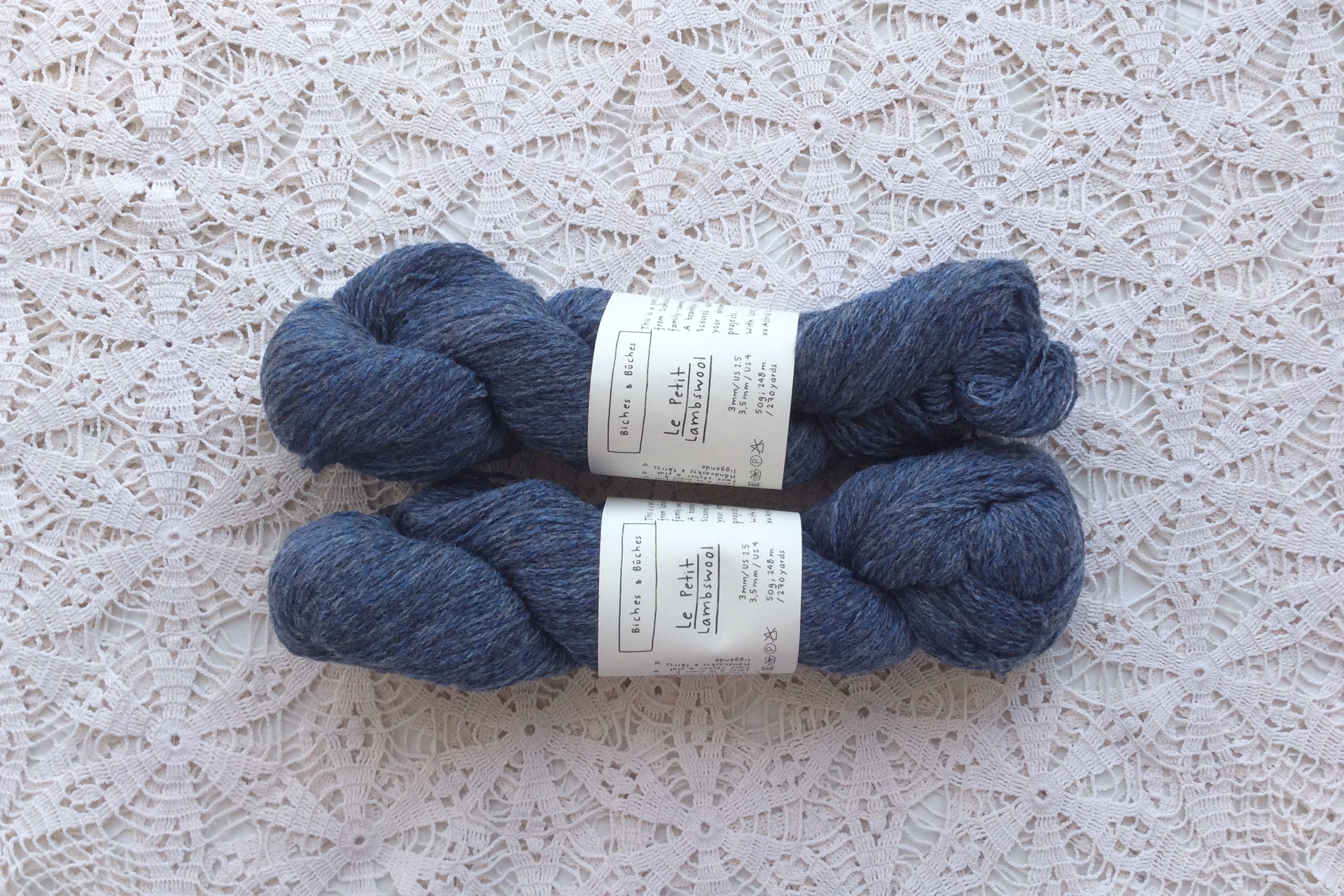Le Petit Lambswool 17 Blue Grey
