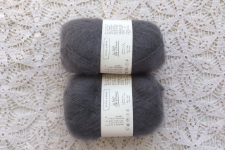 Le Petit Silk & Mohair Mediu Grey