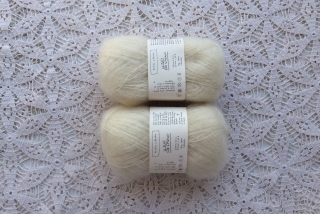 Le Petit Silk & Mohair Off White